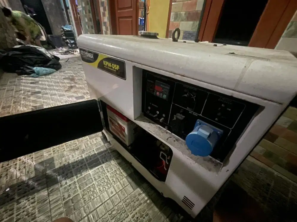 Genset kpw 50f, 4.500 w