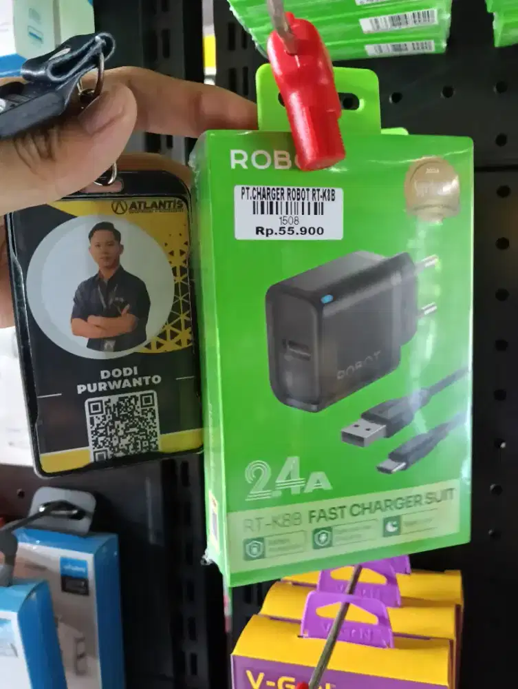 CHARGET ROBOT RT- K8B ATLANTIS DAHSYAT
