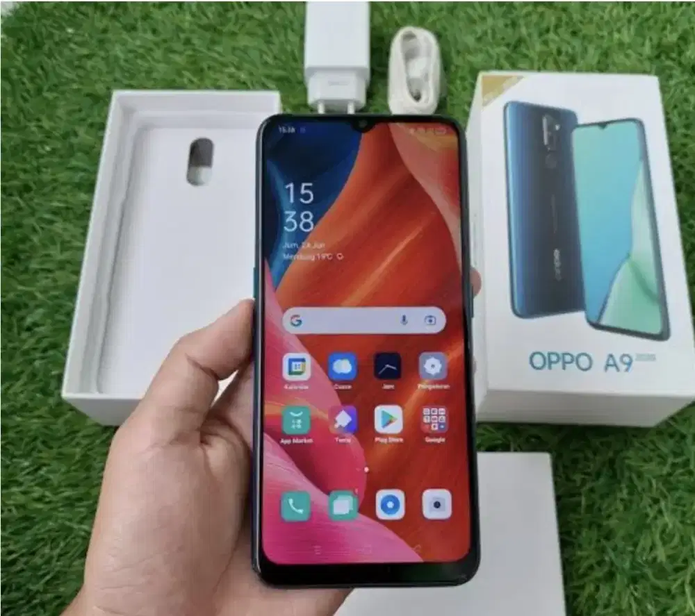 Murah hp oppo A9 2020 ram 8/128 lkp, bs TT