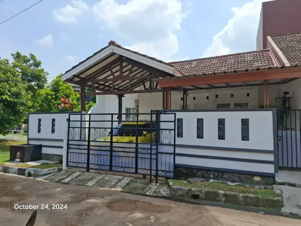 Dijual Rumah Hoek Asri Bogor Lingkungan Sejuk