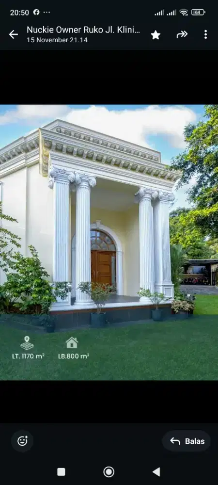 Rumah Mewah Bergaya Eropa Di pondok Pinang Jakarta selatan