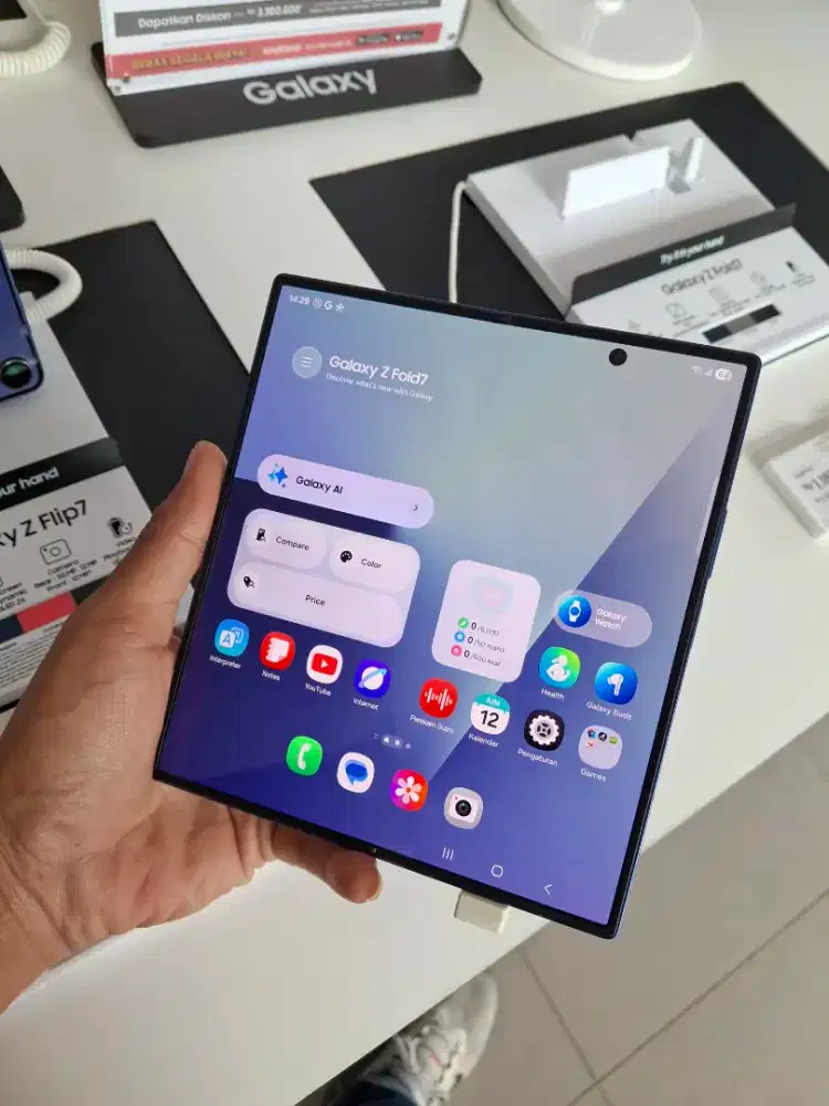 SAMSUNG Z FOLD7 DISKON 3,5 JUTA PWP TWS BUDS 3 FE, CHARGER DAN SPEAKER