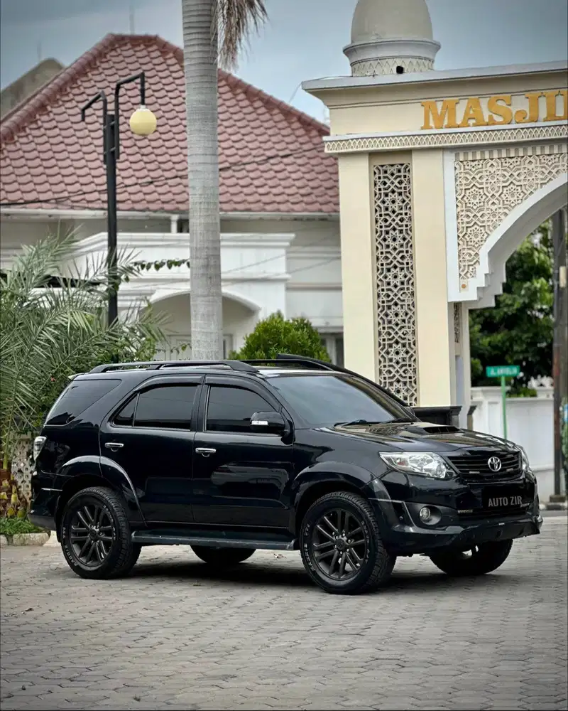 Toyota Fortuner G VNT TRD Hitam 2014 Tdp Murmer Ori Menarik Bu Antik