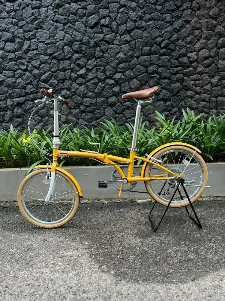 Sepeda Lipat LONDON TAXI YELLOW JOSSS !!!