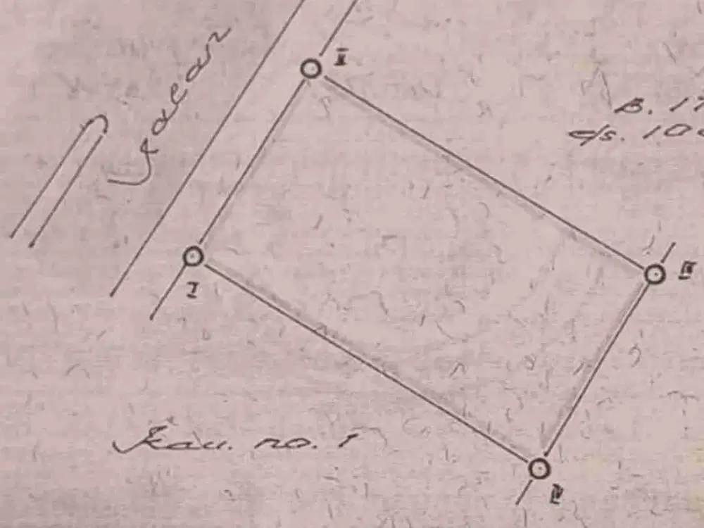 Dijual kavling komersial di Jl Raya Melati Mas Serpong
