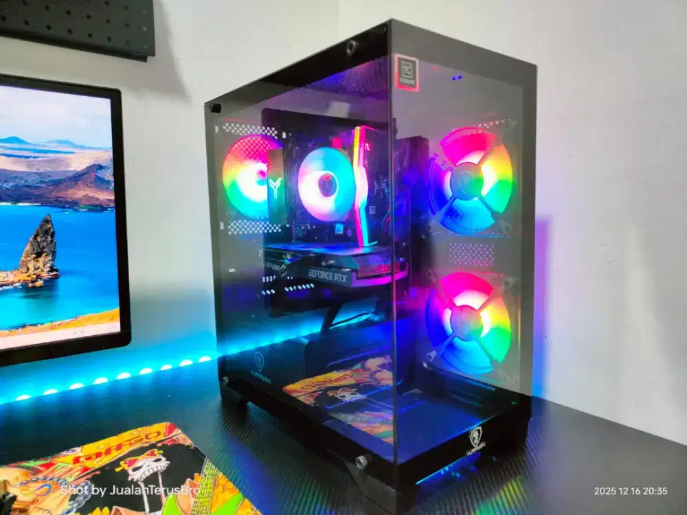 CPU PC INTEL i5 12400F GEN 12 VGA RTX 3060 12GB SSD 1.5TB WIFI