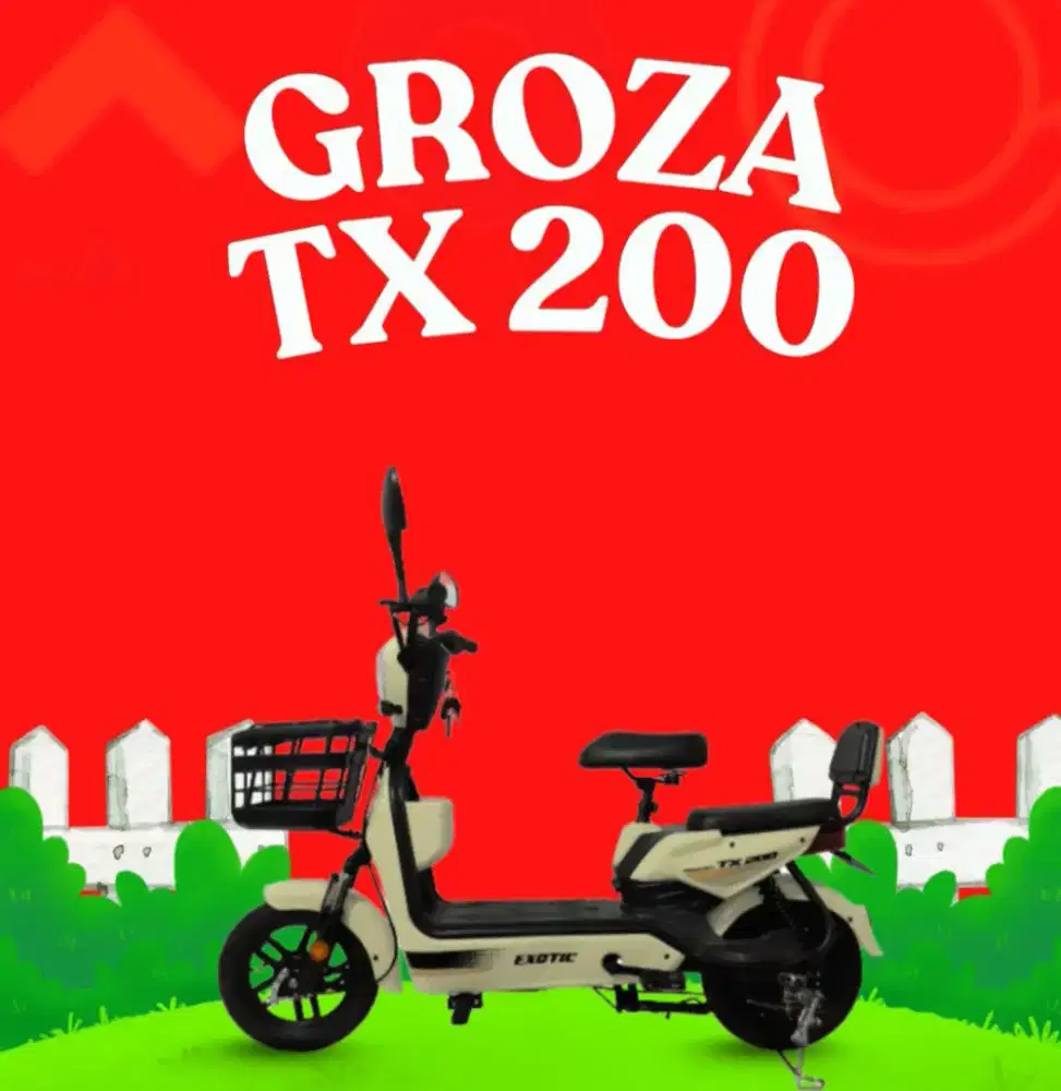SEPEDA LISTRIK GROZA TX 200