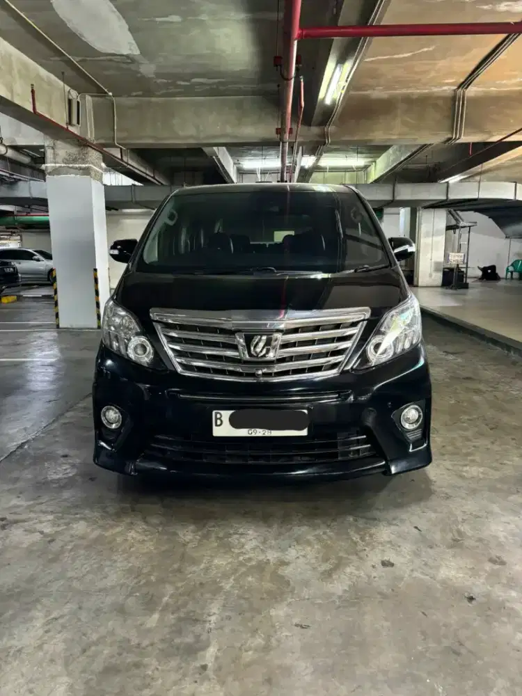 Toyota Alphard Sc Premium Sound 2013 Pilot Seat 2014 Hitam 2012