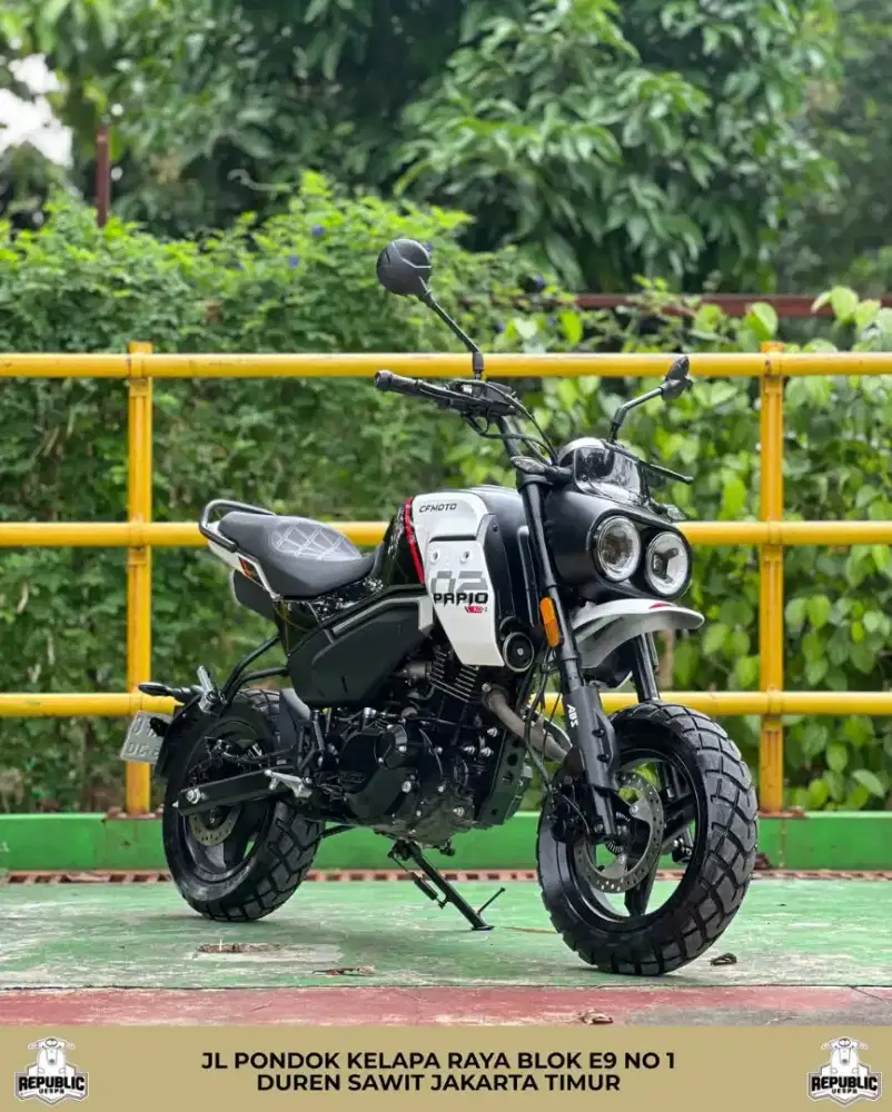 DIJUAL CFMOTO PAPIO XO-2 125CC ABS TH 2025 LIKE NEW