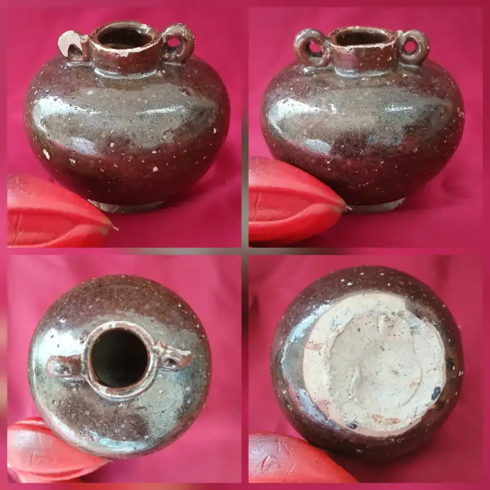 Guci kendi mini keramik antik buatan tangan