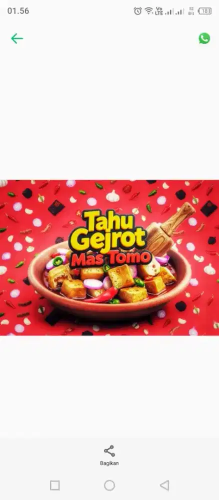 Jaga Stand Tahu Gejrot GW Food Bekasi Timur