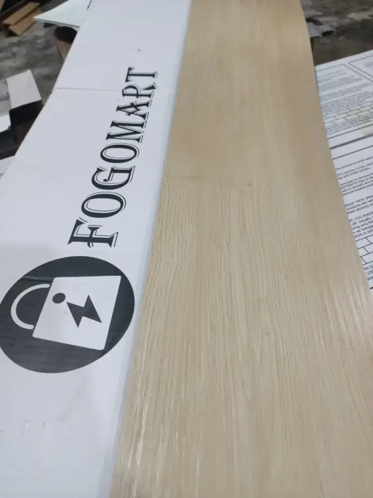 Vinyl lantai stiker kualitas premium khusus promo Natal dan tahun baru