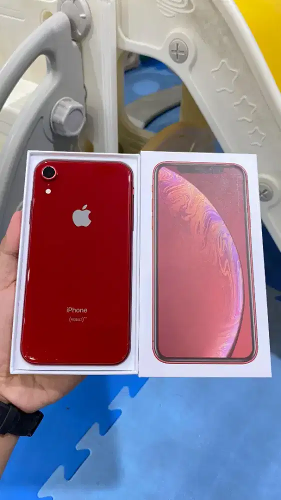 Iphone xr 64GB Ibox Mulus lengkap