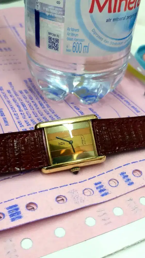 Cartier tank dial trinity