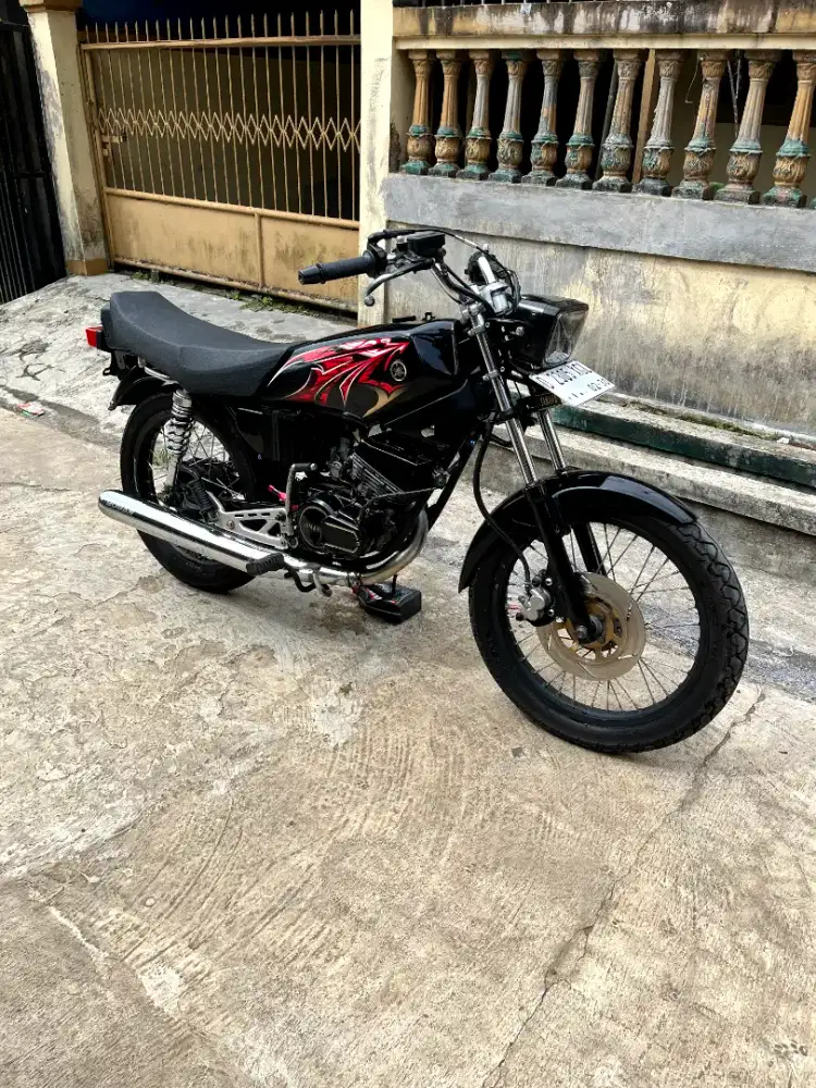 yamaha rx king 1997 hijau botol bandung style