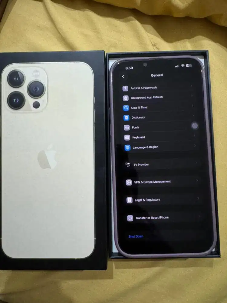 Iphone 13 promax 128gb inter