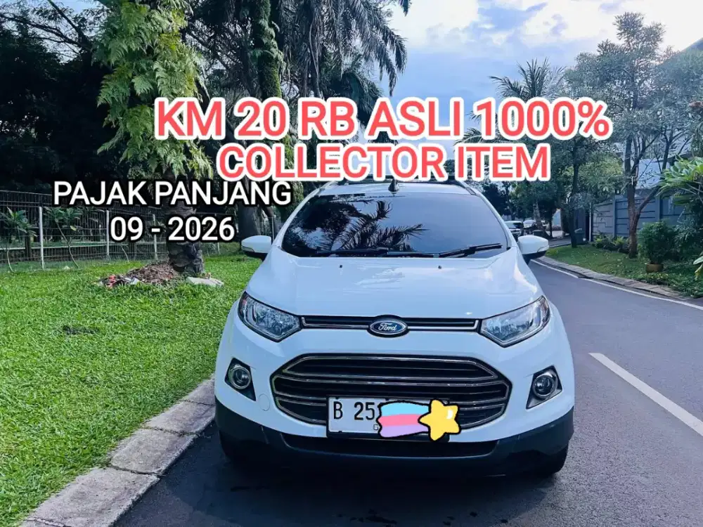 KM 20 RB SEPERTI BARU FORD ECOSPORT TITANIUM SUNROOF 2015 SUPER RARE