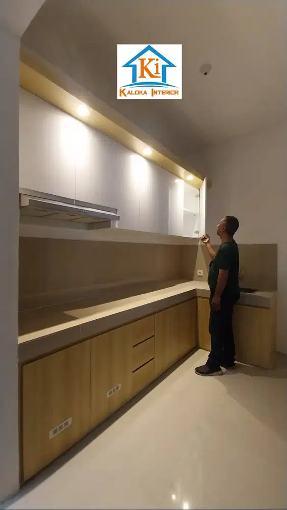 Jual Kitchen Set Minimalis Surabaya, Kaloka Interior