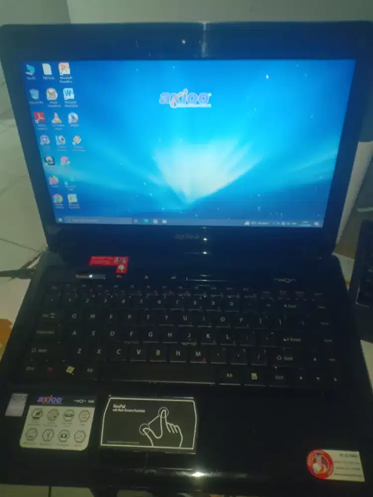Laptop Axioo HNM core i5 gen2 Ram 6gb hdd 320gb batre 2jam
