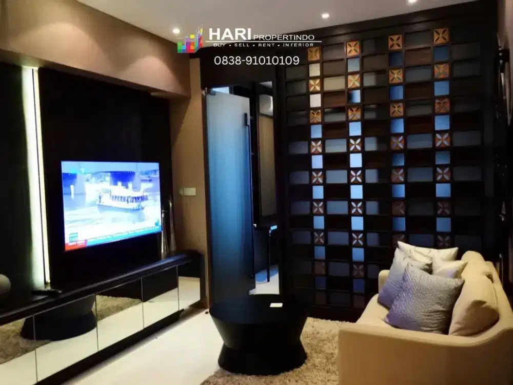 FOR RENT Apartment Residence 8 Senopati Sudirman SCBD 2BR - Unique Design Close to Grand Lucky Ashta Mall MRT Busway