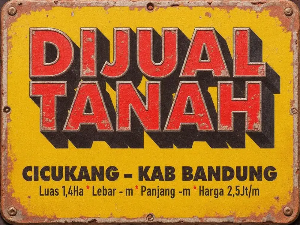 JUAL TANAH MURAH, DEKAT KE , TAMAN KOPO INDAH, CICUKANG, MARGAASIH, KABUPATEN BANDUNG, KOPO.