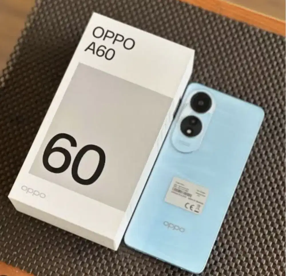 Murah hp oppo A60 8/128 lkp, bs TT