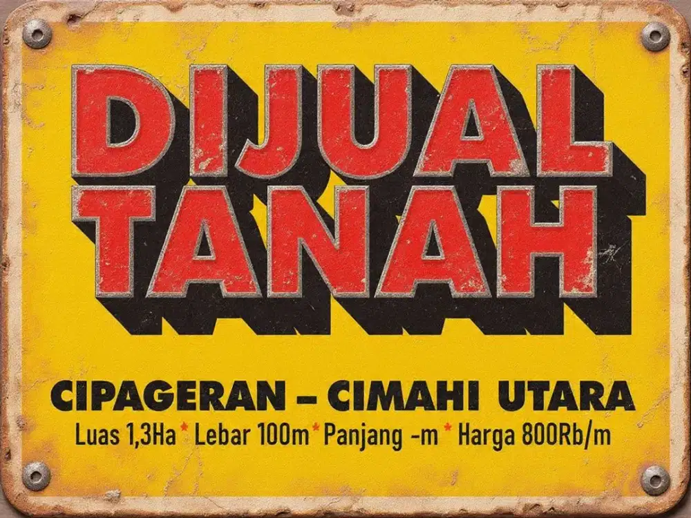 JUAL TANAH MURAH DI, CIPAGERAN, CIMAHI UTARA, PAKU HAJI, BANDUNG BARAT