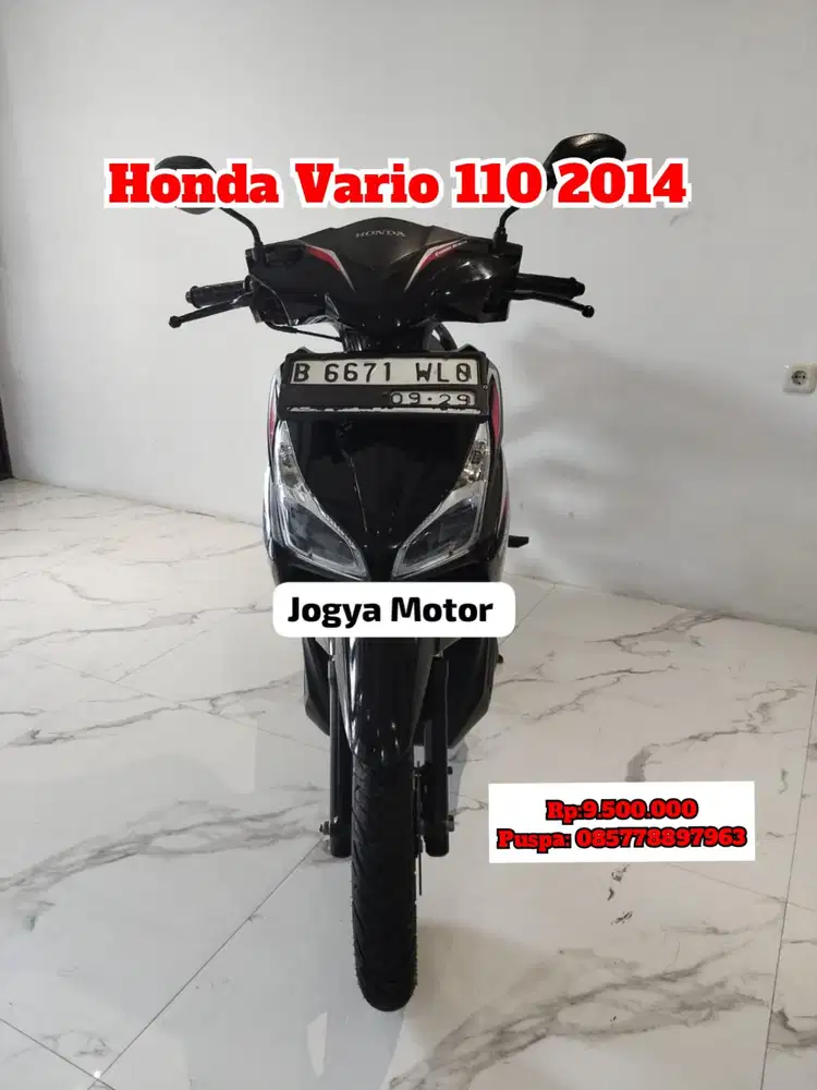 (B) Honda Vario 110 tahun 2014