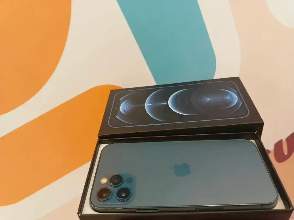 Iphone 12 pro 128gb apple nya baru bos