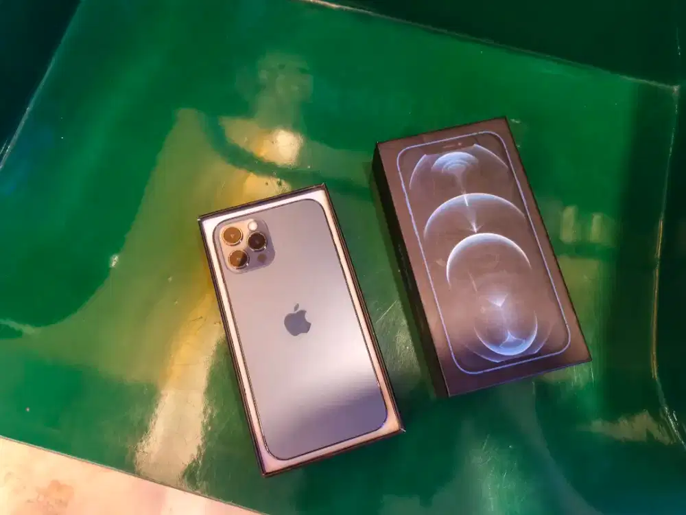 Iphone 12 pro 128gb makin lma baru