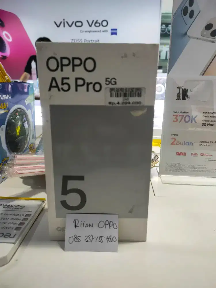 Oppo A5 pro 5g Ram 8/256gb ATLANTIS DAHSYAT