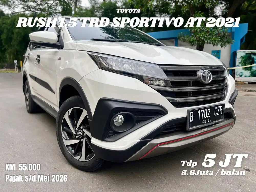 Tdp5JT Rush TRD at 2021 Toyota ertiga xl7 sigra xpander sx4 GR matic