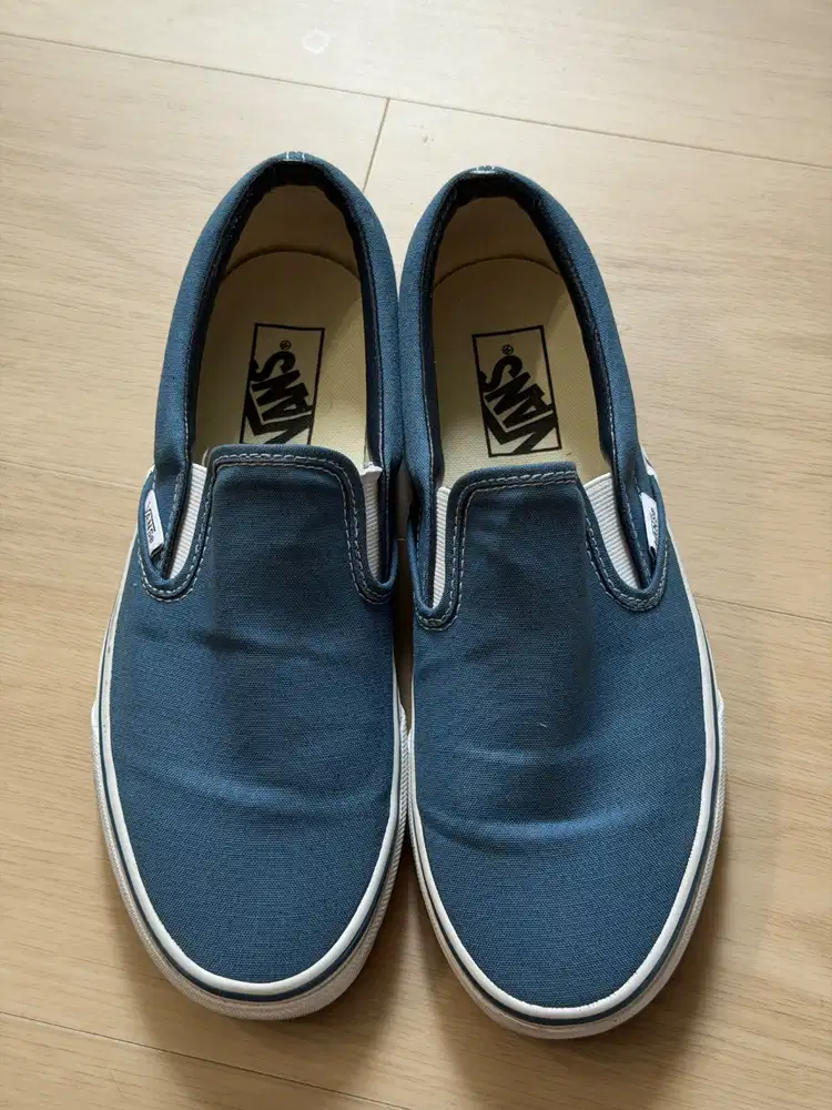 VANS Slip on Blue Navy Original size 40,5 second good