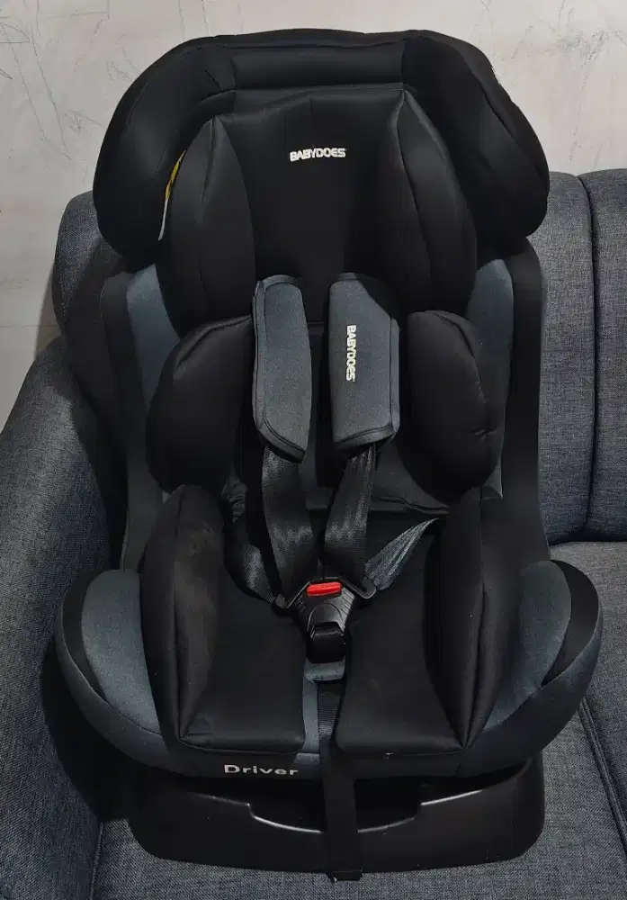 Carseat Babydoes Driver Black