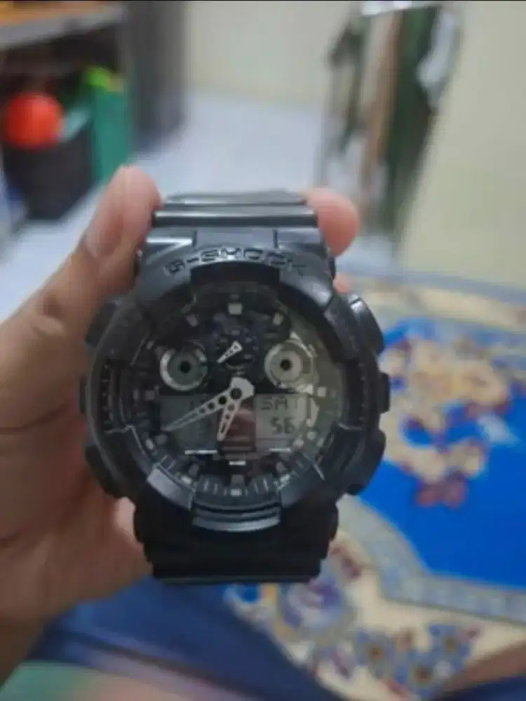Jam tangan Casio Gshock GA-100-CF GA 100 asli bukan KW