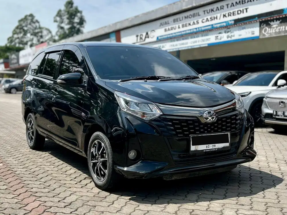 SIAP PAKAI!! TOYOTA CALYA G 1.2 AT MATIC 2023 HITAM