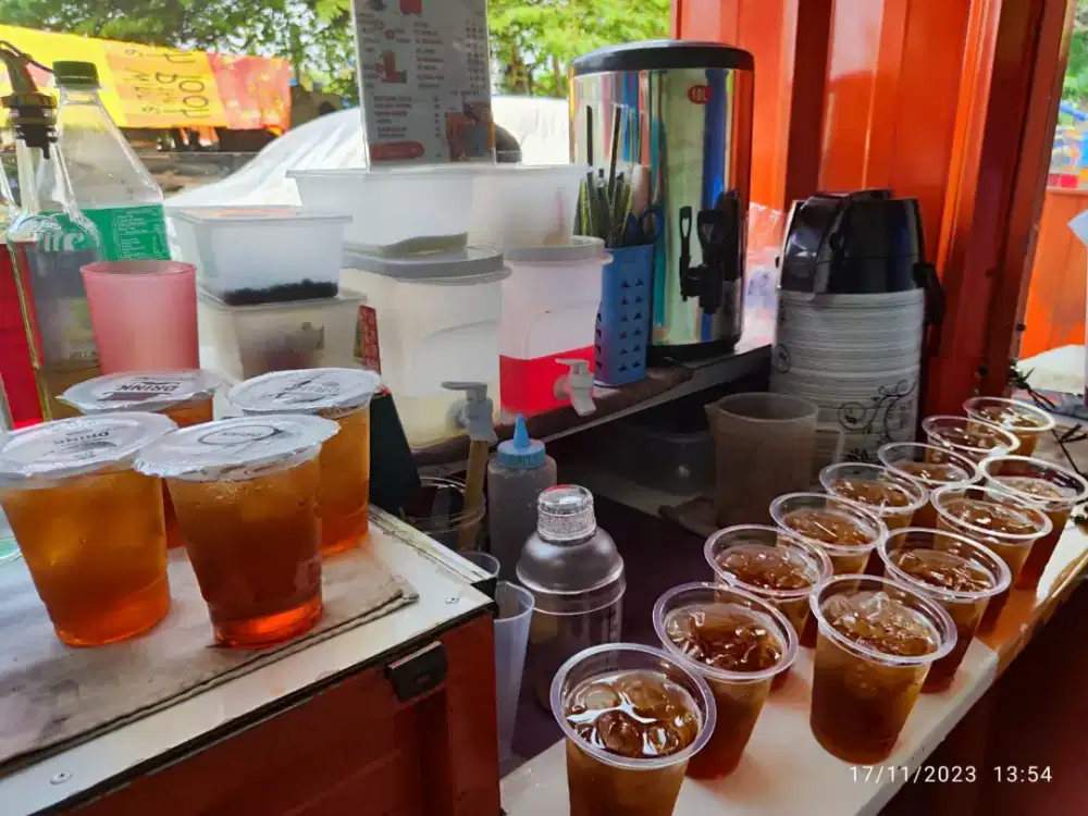 Dijual gerobak booth