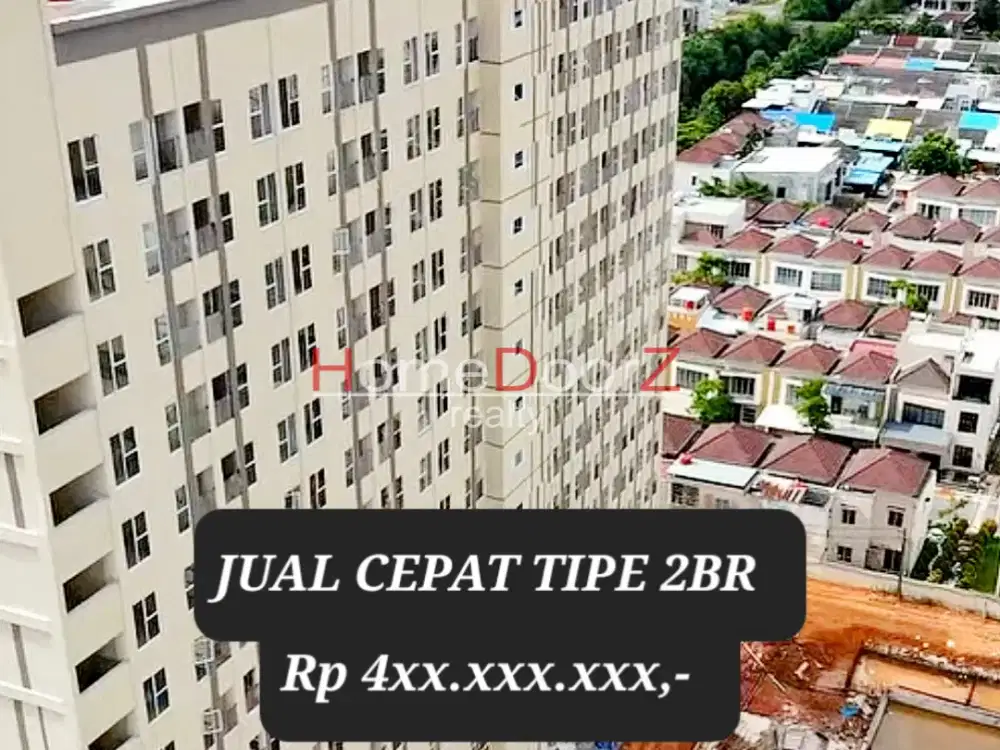 JUAL CEPAT APARTEMEN THE MONDE CITY TIPE 2BR DI PASIR PUTIH BATAM CENTRE