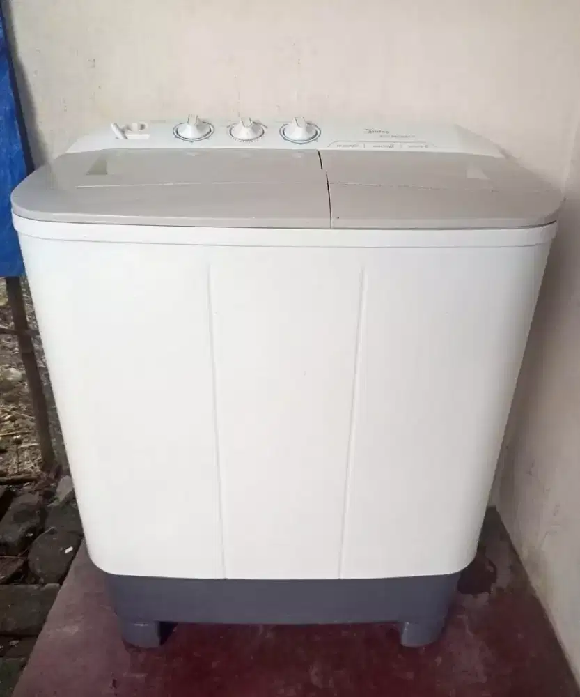 Jual mesin cuci 2 tabung merek media