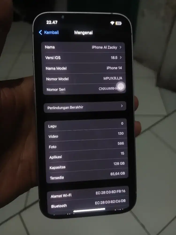 iPhone 14 128gb Inter purple basic