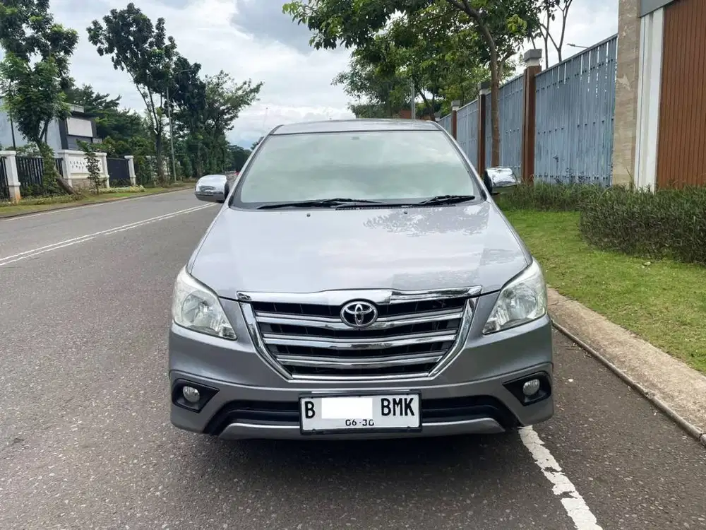 Kijang Innova 2.0 G AT 2015 No PR Siap Pakai Luar Kota