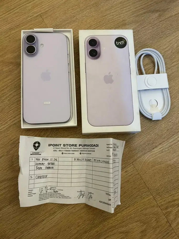 Iphone 17 256 Ibox ( 1 hari pakai )
