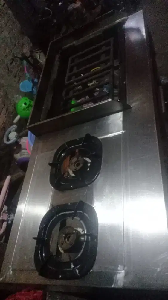 Kompor teppanyaki stainless