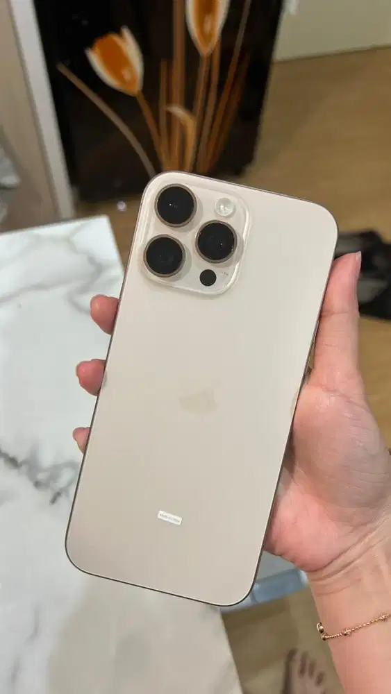 WTS IPHONE 16 Promax - 256GB Dessert Titanium ( ORI 100% RESMI IBOX )