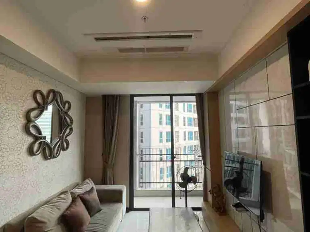 Disewakan Apartemen Casa Grande Phase 2 – 2+1BR Full Furnished, View Taman, Harga Terbaik!