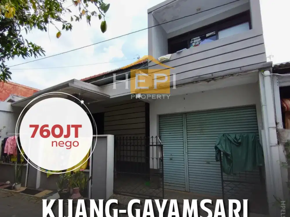 Dijual Rumah di Kijang Gayamsari Semarang