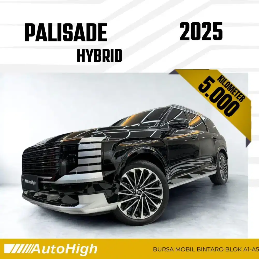 DP10% [Km5.000] Palisade Hybrid Calligraphy 2025 Black #AUTOHIGH