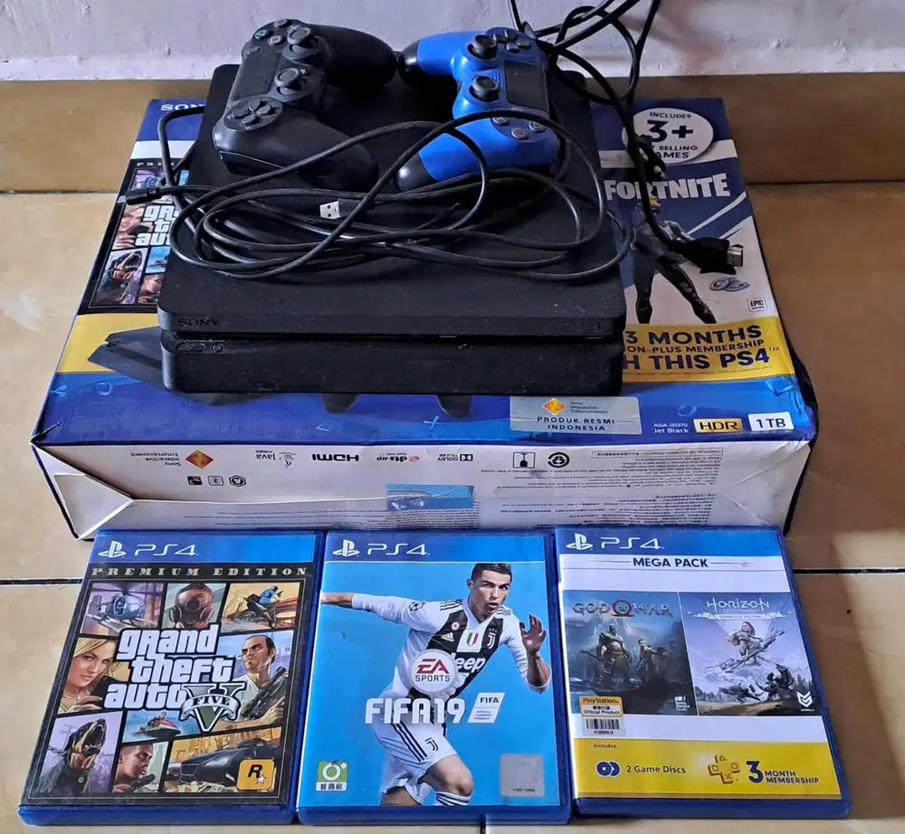 PS 4, Slim, 1tb, Ori