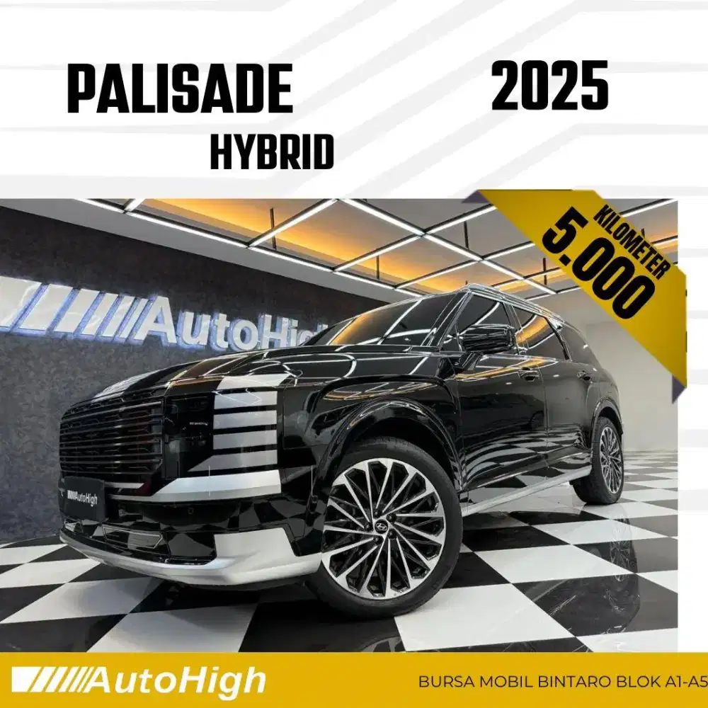 DP10% [Km5.000] Palisade Hybrid Calligraphy 2025 Black #AUTOHIGH