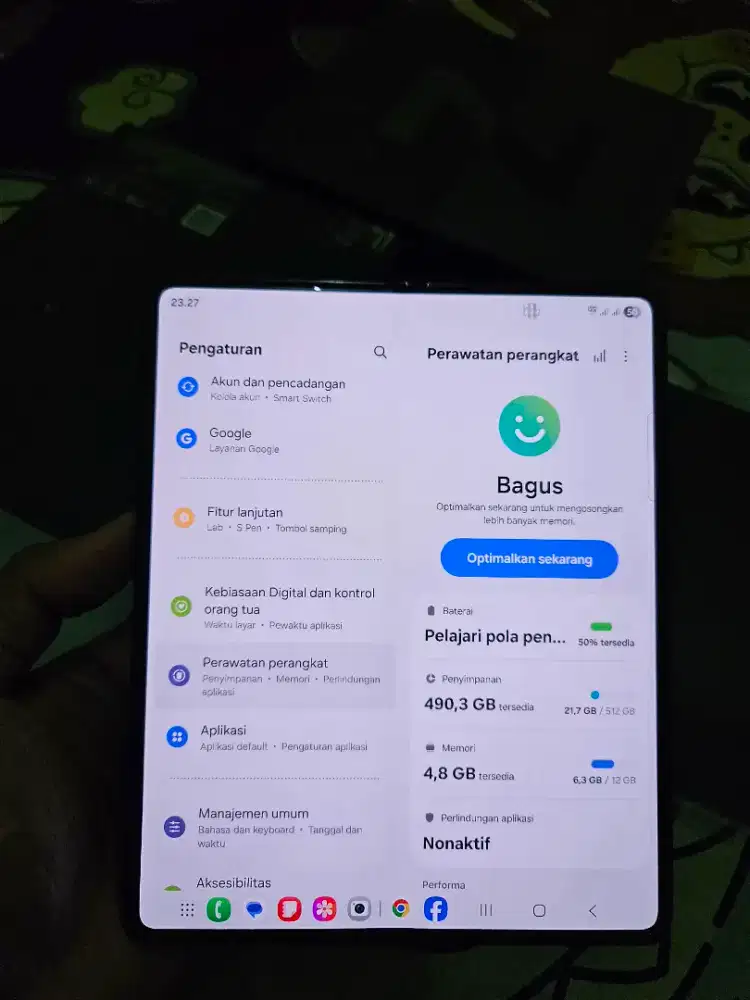 Samsung Z Fold3 5G (12/512) Resmi SEIN